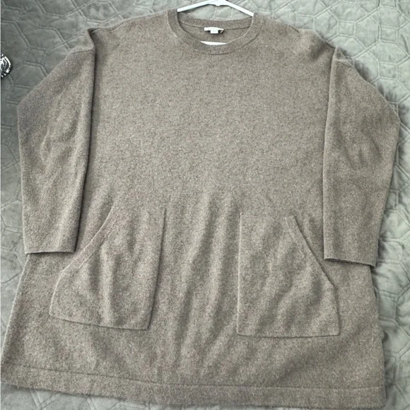 J. Jill Brown Cashmere Sweater - Picture 5 of 6
